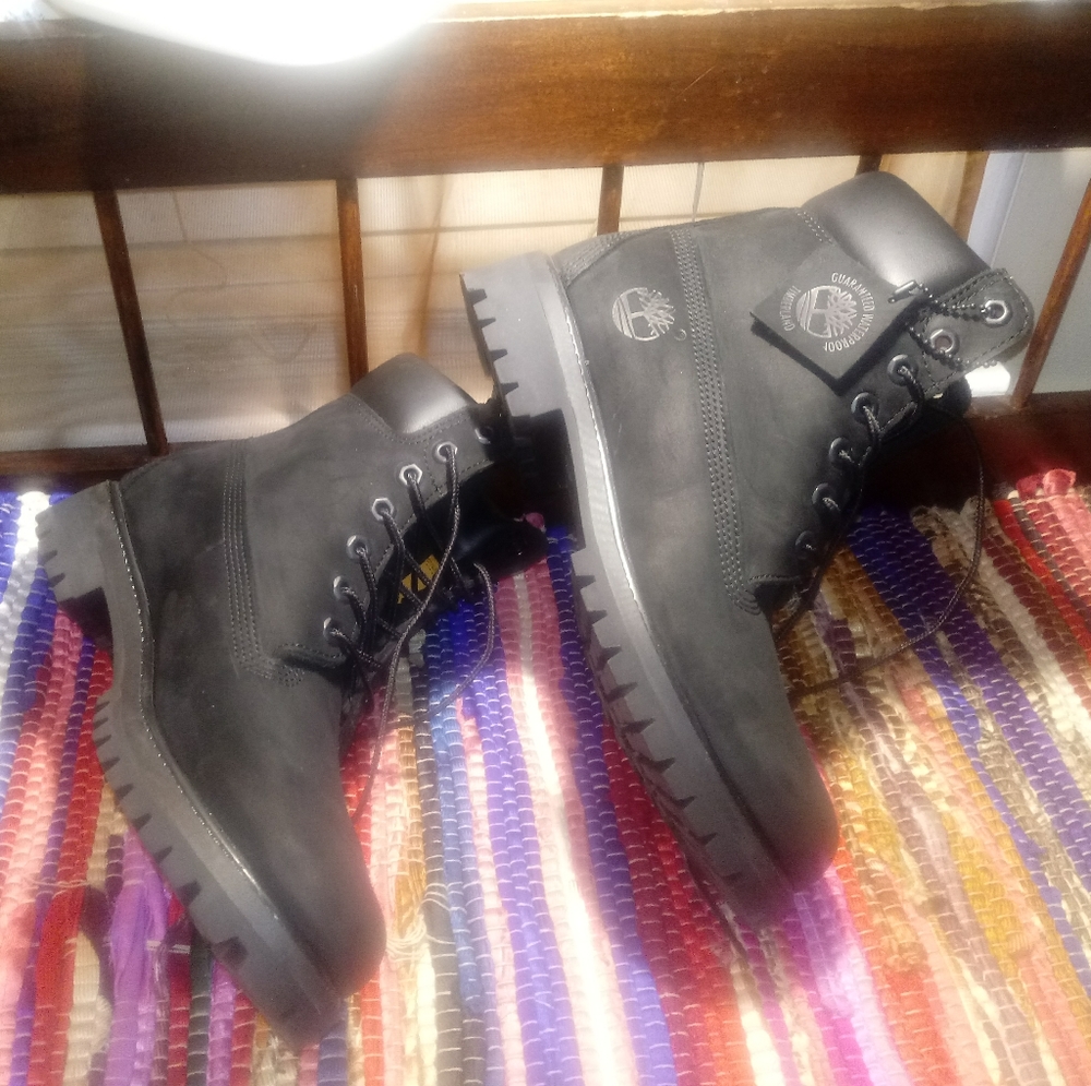 Mens Timberland 6" Classic Boot - Black